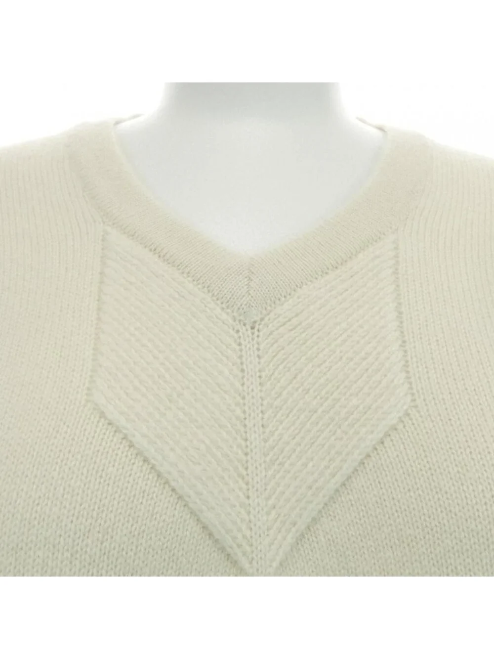 Hermes Dress Cashmere White - Picture 5 of 7